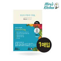 미라네주방 음식물보관 음식물 보관봉투 재활용봉투 신선봉투 신선보관 미라클봉투, 봉투 15매입
