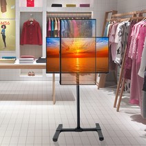 이동식티비 TV 거치대 삼성 M5 M7 삼탠바이미 LG 룸앤티비 스마트 모니터 피벗 35%