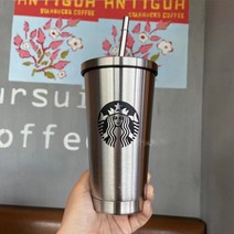 스타벅스 콜드컵 보온 보냉 커피 텀블러, 473ml, 콜드컵 로즈골드