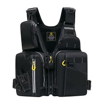 메이리앤 루어 선상 바다낚시 부력복 구명조끼, 블랙+화이트