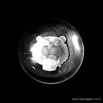 백수정 호랑이문양 전시용 장식품 소장용 HSROU-3070, 단품