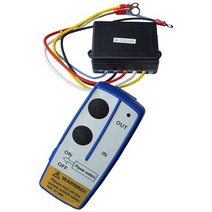 호이스트 컨트롤러 12v 크레인 원격제어 24v 원격 지프 산업용 리모컨, 12V2000-3500파운드 윈치 제어 케이스
