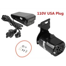 핸드미싱 휴대용 손 재봉틀 180W 220v/110V 재봉틀 모터 10000 r/min 용 풋 페달 세공 액세서리, 02 110V