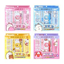 (팝콘)6000 몰랑 베스트 문구세트 랜덤1개