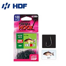 [해동조구] 드림훅 NSB 블랙니켈 바늘 붕어바늘덕용 HH-556 (100개용) 낚시바늘, 8호{1907001599047}