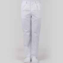 모던위생복 식품위생복 위생복하의 MD-2003 HACCP위생복 남자 위생복바지 식품공장 위생작업복, 화이트