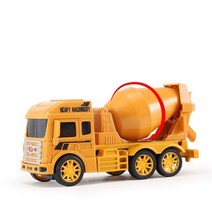 지게발 자동차 모델 굴삭기 엔지니어링 지게차 장난감 차량 다이캐스트 미니 어린이 1 개, 2.Mixer Truck