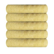 송월타월 뱀부 라이트 135g 세면타월, 5개, 노랑