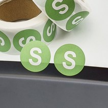 옷사이즈 옷라벨 의류라벨 의류사이즈 의류스티커S