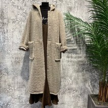 시슬리 뽀글이후드롱코트 SALE33061 LG