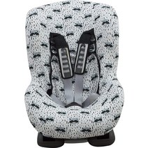 JANABEBE Cover Britax Chicco Mico와 호환되는 카시트용 라이너 범용 (그레이 스톤)124228, Raccoon