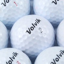 볼빅 화이트 시리즈 A-급 2.3피스 로스트볼 볼빅골프공, 50개