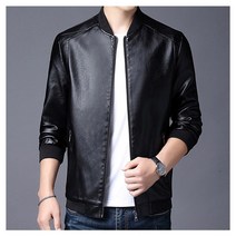 남성 MAN-MADE 레더 가죽 점퍼