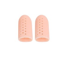 파종기 땅콩심기 모종이식기 1쌍 손가락 발가락 보호기 실리콘 젤 커버 캡 분리기 스트레처 튜브 옥수수, [02] Skin-M, 02 Skin-M