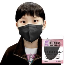 새부리형 KF94 100매 소형 전컬러 동일가 메디케이알 컬러마스크, 새부리형KF94 소형(블랙100)