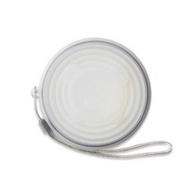 FREELIFE 접이식 컵 실리콘 물병 야외여행 찻잔 세라믹 주전자 음료수 컵, 180ml, White