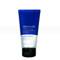 미샤 (1+1) 맨즈큐어 쉐이브 투 클렌징 폼 150ml, 2개