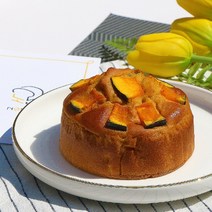 비건 단호박 케이크 빵 케이크 저당 속편한노설탕, 옵션명, 단호박 미니케이크