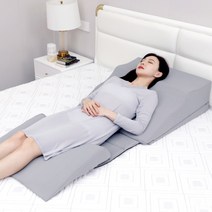 역류성 식도염 병원 환자 케어 리프트 베개 허리 받침대 역류 방지 등 쿠션 코골이 방지, J, 택배
