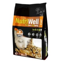 뉴트리웰 캣 7.5kg 고양이사료, 5개
