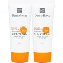 더마하우스 미백링클 3중기능성 썬크림 2개 SPF50+++(미백 주름개선 자외선차단)