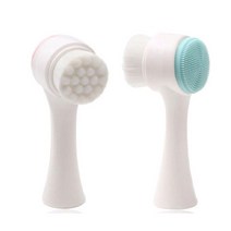 우기마켓 세안 브러쉬 모공브러쉬 각질제거, 블루