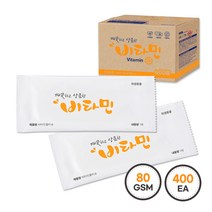 그린위생 업소용물티슈 비타민 s80 400매, 1개