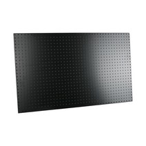 마그네틱 보드 타공판 400 x 1200 mm, 1개, 블랙