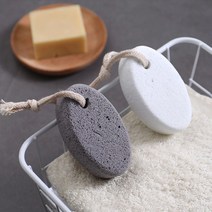 레써니 뒷꿈치 굳은살제거 각질 케어 경석 풋케어 뒤꿈치 스크럽 제거기, 그레이 _ bGD14366