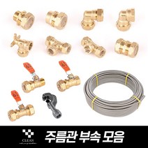 스텐주름관 수도배관자재 보일러부속 난방 설비 부품, 15. [열처리] 주름관 파이프 15A 1M