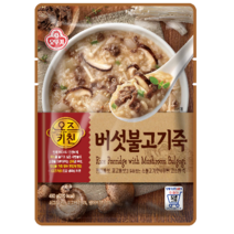 [뚜나샵] 오뚜기 오즈키친 버섯 불고기죽 450g x 4개