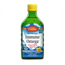 칼슨랩스 이뮨 오메가 네츄럴 레몬 8.4 fl oz 250 ml, 1개