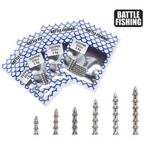 [국내당일발송] 배틀피싱 텅스텐 인서트싱커-지퍼백 (BTPNS-P), 3/64oz (BTPNS-P-364)