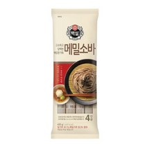 (상온)백설 제일제면소, 1개, 메밀소바400g