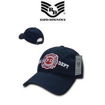 [Rapid Dominance] R102 Relaxed Cotton Caps Fire Dept Navy