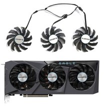 기가바이트 지포스 RTX 3060 3070 게임용 냉각 팬 교체 이글 그래픽 비디오 카드 쿨러 Ti 78mm, 03 3 FAN