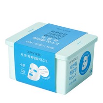 듀이트리 마스크팩 화장발 30매/60매 픽앤퀵 뽑아쓰는 마스크 수분팩 1일 1팩, 모닝붓기 마스크팩(60매)