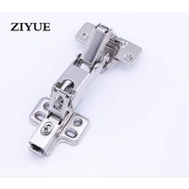 165 도 175 유압 버퍼 옷장 도어 경첩 찬장 평면 대형 각도 파이프., 02 fixed in the bending