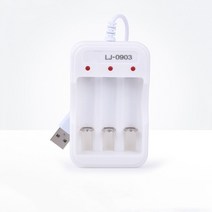 배터리충전기USB 출력 Ni-MH 배터리 충전기 1.5V AA / 배터리용 범용 4 슬롯 스마트 고속 충전 1.2V Nimh, 02 3slot No Battery