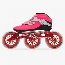 롤러스케이트 2019 원래 Bont 루나 속도 인라인 스케이트 Heatmoldable CarbonFiber 부팅 3*90/100/110mm, 04 Pink adult_09 39