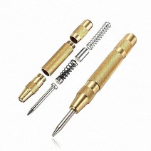 자동로드 센터 핀 펀치 스트라이크 스프링 마킹 시작 구멍 도구, 한개옵션0