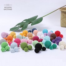 뜨개 구슬 비즈 30mm, 20.올리브