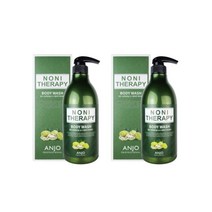 [앙쥬] 노니 바디워시 (각 750ml) + 사은품 : 달팽이 폼클렌징 130mll / 노니 추출물 함유로 민감하고 건조한 아토피성 피부 개선 피부진정 및 클렌징, 2개