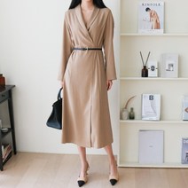 빅사이즈 상견례 원피스 40대 부모님 50대 베이지 옷차림 엄마 정장 하객룩 하객 원피스 77