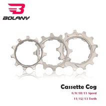 스프라켓 자전거 bolany 1pcs mtb road bike freewheel cog 8 9 10 11 speed 11t 12t 13t 카세트 스프로킷 액세서리 sram, mtb 10s 13t