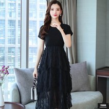 가바바 여성 원피스 깃털처럼 가벼운느낌을 주는 롱 원피스 G45648