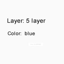PC 트리 모양 책장 책꽂이 나무 다층 책 북 엔드 Studyroom 데스크 부품 사무실, blue 5 layer