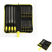 GVP 연마공구 야스리 쇠줄 18종세트옐로우 세공공구 야스리공구 사포공구 야스리쇠줄