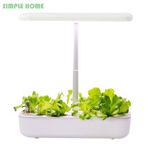 정원 가정용 수경 재배 시스템 용 Led 조명 무독성 Soilless 스마트 심기 기계 실내 원예, [05] White EU PLUG, 05 White EU PLUG