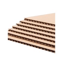 판지 평골판지 평판지 양면 a3 골판지 미술 공예 DIY, 5중 5mm 30x60cm 10장